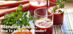 How To Blend Juices